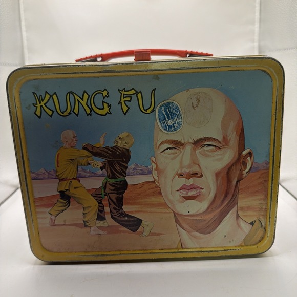 Other - Kung Fu 1974 Vintage Metal Lunch Box No Thermos. David Carradine.